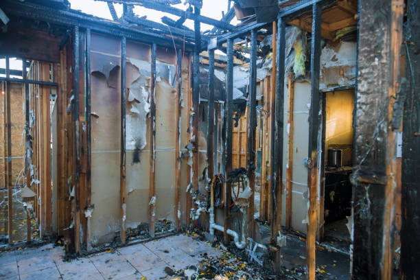 Professional Emergency Fire Cleanup technician working in Winfield, IA
